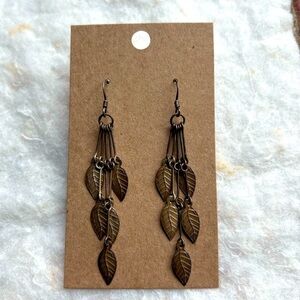 Leaf Dangle Earrings